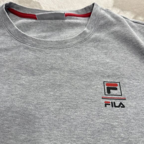 Men’s FILA Long Sleeve Heavyweight Sweatshirt Size L - Picture 1 of 8